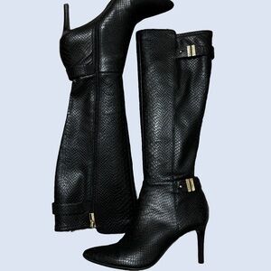 Calvin Klein high heel boots
